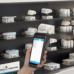 Terminale palmare per Scanner RFID con etichetta adesiva termica PDA di seconda generazione con certificato di Stock prodotto - Product Image 6