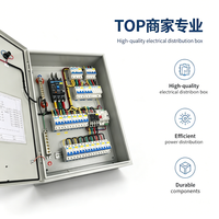Ensemble complet personnalisé de panneaux de commande électriques triphasés, armoire de distribution principale, coffret de disjoncteurs