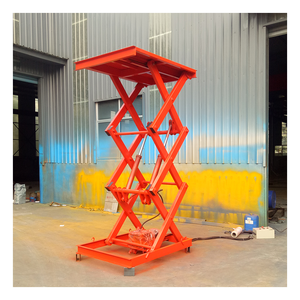 โต๊ะยกรถแบบมีไฟฟ้าพร้อม CE, 1T 2T 4T คลังสินค้าไฮดรอลิกคงที่ - Product Image 2