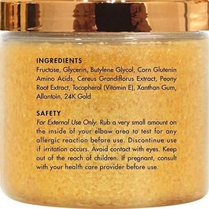 100ml Cosmetics Factory OEM Best 24K Gold Face Exfoliating <span class=keywords><strong>Anti</strong></span> Aging Body Scrub - Product Image 4