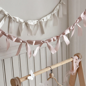 Guirlande de fleurs en tissu pour décoration murale, pour Thanksgiving, Halloween, Noël, Pâques, la Saint-Valentin, les fêtes et les baptêmes de bébé - Product Image 2