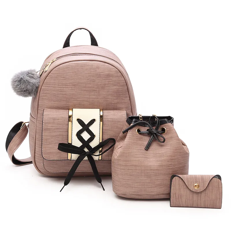 Fashion 2020 trendy lady high quality Pu leather waterproof mini soft touch women backpack
