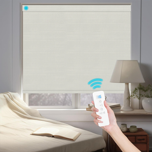 Persianas Enrollables Motorizadas Inteligentes con Control Remoto, Batería de Litio Recargable, Directo de Fábrica, para Ventanas - Product Image 2