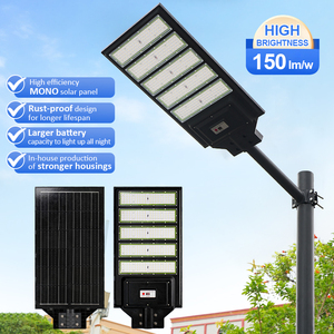 Lampadaire solaire tout-en-un <span class=keywords><strong>600</strong></span> W 18 000 Lumens 250 Watts avec Life Po4 - Product Image 1