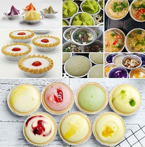 1611 tazas de papel de aluminio desechables de grado alimenticio 40ml moldes pequeños para pasteles y magdalenas 1,35 oz molde Circular para bandeja de tarta de huevo para hornear - Product Image 5