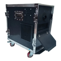 Machine à brouillard portable sur roues 3000W, générateur de brume haute puissance DMX et télécommandé pour grands événements scéniques en extérieur