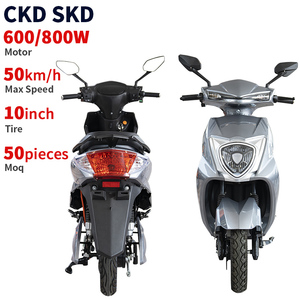 Motocicleta Eléctrica para Adultos CKD SKD de 10 Pulgadas, 600/800W, Velocidad de 50km/h, Scooter Eléctrico de 2 Ruedas para Carreras, en Venta - Product Image 1