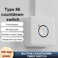 Temporizador Electrónico Pequeño TUODI TDL-2115 de ABS con Enchufe, Alimentación AC110-220V, Múltiples Modos de Temporización, Controlador Automático para Exteriores