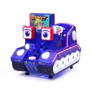 Factory Direct Sales Coin Operated Games Machine Engineering Excavator Bulldozer Kiddie Ride on Car - Product Image 4