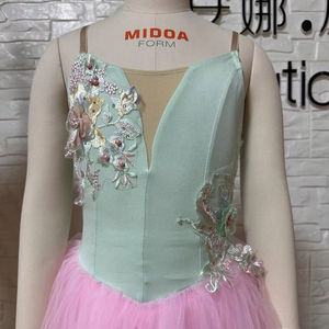 Pretty Pale Pink Vestidos de dos piezas para niñas Tutú romántico Faldas suaves y espumosas-para niños - Product Image 2