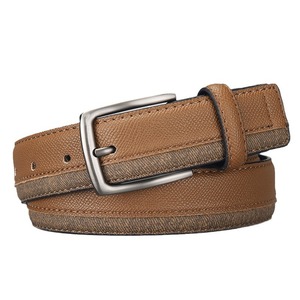 Nouvelle <span class=keywords><strong>ceinture</strong></span> pour <span class=keywords><strong>homme</strong></span> en patchwork avec boucle en alliage, <span class=keywords><strong>ceinture</strong></span> en <span class=keywords><strong>cuir</strong></span> décontractée tendance et polyvalente, motif à carreaux - Product Image 5