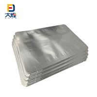 Sachet en aluminium Mylar de qualité alimentaire argenté, thermoscellable sous vide, pour cuisson et stockage alimentaire, pochette stérilisable