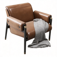 Ensemble de canapés de salon en cuir véritable nordique, résistant aux rayures, écologique, grand rangement, moderne, pour maison, hôtel, villa