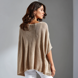 <span class=keywords><strong>Poncho</strong></span> <span class=keywords><strong>en</strong></span> laine pour <span class=keywords><strong>femme</strong></span>, mélange de laine d'<span class=keywords><strong>alpaga</strong></span>, coupe ample, cape <span class=keywords><strong>en</strong></span> tricot - Product Image 5