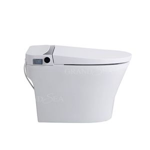 Modern Home Automatic Sanitary Ware Opening and Closing Flushing Smart Toilet <strong>Bidet</strong> Intelligent Toilet <strong>Water</strong> Bathroom Toilet - Product Image 6