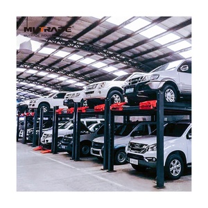 Dọc đôi stackers bãi đậu xe rất nhiều cơ khí 4 bài hai tầng hệ thống đỗ xe - Product Image 6