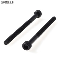 Tornillos y Pernos de Cabeza Cilíndrica Roscados DIN912, Acabado Negro Dacromet, M2-M100, ASME13.3 0.06-4in, Métricos/Uniduosimétricos para Automoción