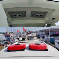 Condizionatore d'Aria Portatile da Tetto per Barche 12 Volt, Unità AC Marina per Barche a Vela, Inverter, Piccolo Condizionatore per Boccaporto di Yacht