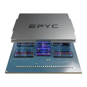 New Stock Processor 100-100000912 EPYC Embedded 9554 Genoa 64Cores 128 3.1 to 3.75 GHz Socket SP5 5 nm 256MB 360 W