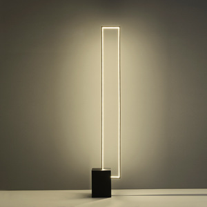 Lámpara de Pie Minimalista de Metal con Pantalla Redonda Negra, LED, Base E26, Luz Blanca Cálida de 3500K, Regulable, CRI 90, Uso Residencial - Product Image 4