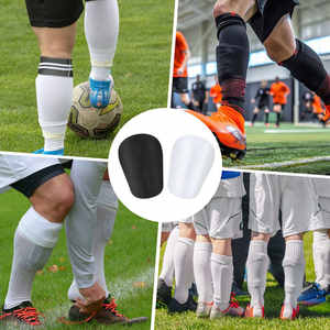 Manga elástica de compresión para pantorrilla, almohadilla protegida para espinilla, manga deportiva para fútbol, de piernas para Fitness Protector, conjuntos de espinilleras de fútbol - Product Image 6