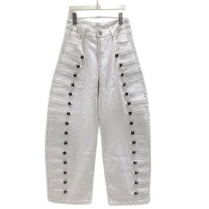 Jeans Vintage a Gamba Larga per Ragazze, Stile Streetwear Trendy, Vita Media, Decorazione con Fibbia Metallica, Silhouette Slim Fit, Lunghezza al Pavimento - Product Image 5