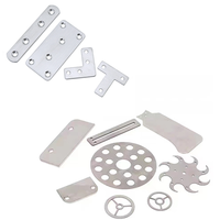 Clips de fixation OEM personnalisés et plaques à ressort en V/U, en acier inoxydable estampé avec options de peinture/revêtement en poudre