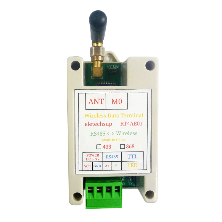 Bidirectional RS485 Repeater 868MHz UHF Transceiver Module RT18A01 For 500m Wireless Communication, Ideal For Industrial Automation & Equipment