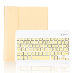 Có thể tháo rời PU không dây cho bluetooth Bàn phím trường hợp bìa cho Ipad 9.7 <span class=keywords><strong>10</strong></span>.2 <span class=keywords><strong>10</strong></span>.5 <span class=keywords><strong>10</strong></span>.9 11 phổ <span class=keywords><strong>tablet</strong></span> với chủ bút chì - Product Image 2