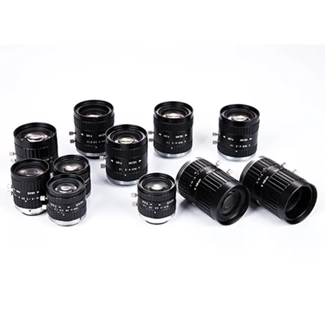 FA Lensa 5 Megapiksel, Seri 2/3 "8Mm/12Mm/16Mm/25Mm/35Mm/50Mm F1:1.4-16 untuk Penglihatan Mesin Kamera C Mount