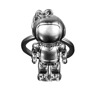 Wholesale Metal Robot Keychain Custom Gift Toy Key Ring For Souvenir