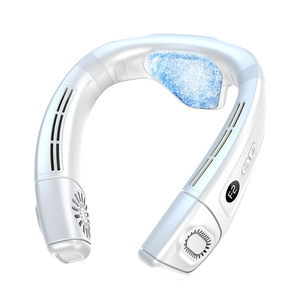 พัดลมระบายความร้อนแบบคล้องคอ 4000mAh-6000mAh ชาร์จผ่าน USB ได้ พกพาสะดวก ใช้กลางแจ้งได้ - Product Image 4