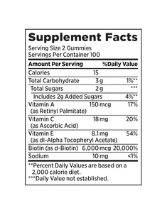 Fast Private Label Biotina Cabelo Colágeno Gomas Vitamina Natural Suplementos para Unhas Pele Beleza Produto Cápsulas Cabelo Vitamina - Product Image 2