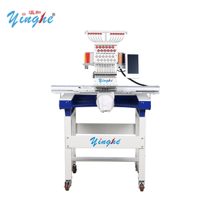 Máquina de Bordar Yinghe de Una Cabeza y 12/15 Agujas, Tamaño 80*50cm, Equipo de Bordado Industrial para Ropa y Gorras - Product Image 3