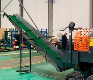 Procesador de Leña RM500 ECO/JOY de 30 Toneladas, con Sierra Hidráulica Automática de Gasolina y Rajadora de Leña - Product Image 4