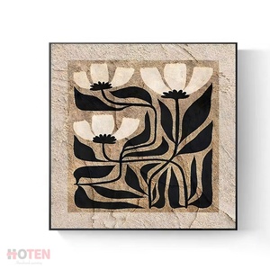 <span class=keywords><strong>Arredamento</strong></span> <span class=keywords><strong>moderno</strong></span> per la casa di fascia alta Maillard retrò antico arancio Texture floreale arte della parete dipinti su tela per soggiorno olio di fiori - Product Image 1