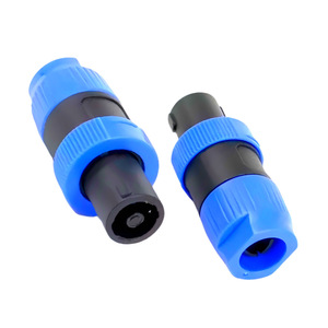 Conector de Altavoz Autoblocante NL4FC de 4 Pines YY-3208 Naranja Azul, Conector de Audio y Video para Teléfono - Product Image 3