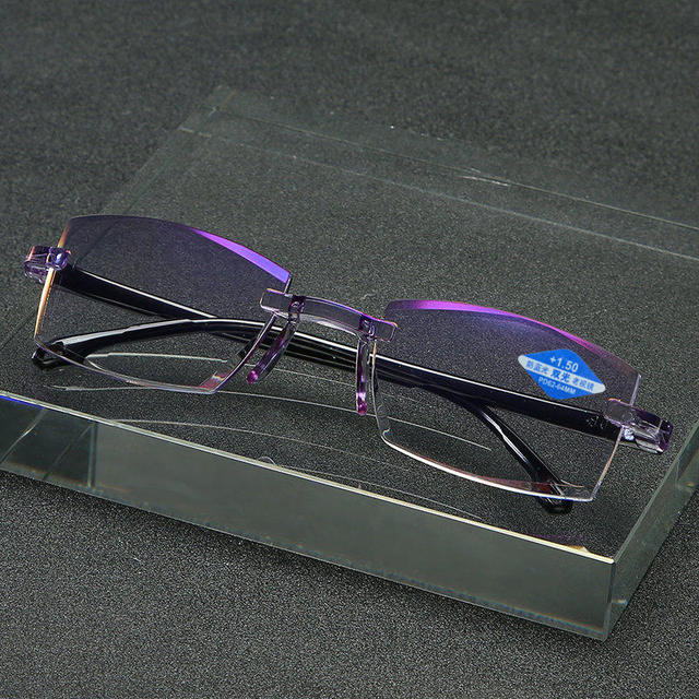 Hot Selling Anti Blue Light Trendy Designer Optics Chamfering Reading Glasses Men Women Wholesale Reader Glasses Frame
