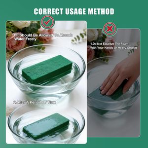 Bloques de <span class=keywords><strong>Espuma</strong></span> Floral Verde, <span class=keywords><strong>Espuma</strong></span> Floral Seca y Húmeda para Flores Frescas y Artificiales, <span class=keywords><strong>Espuma</strong></span> para Plantas, <span class=keywords><strong>Espuma</strong></span> EPE - Product Image 5