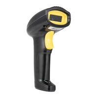 Barato Auto Scan 2D CMOS lector de código de barras pistola con cable escáner de código de barras para supermercado
