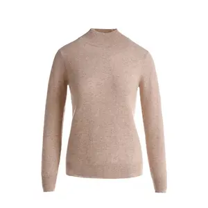 Ex-factory price High quality high collar cashmere sweater