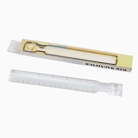 Loupe-règle transparente en acrylique de 15 cm, outil de mesure manuel multifonctionnel pour la peinture et l'enseignement