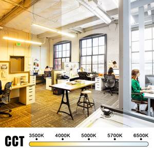 Tube LED NGTlight T8 Retrofit 22W 8ft 4ft 2ft 5 CCT Double-End LED Shop Light Fixture ETL DLC CE ROHS 5 ans de garantie - Product Image 4