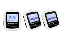 CATEL Pager sans fil appel Beeper étanche montre récepteur blanc noir pour infirmière café Restaurant Table réservé serveur appel