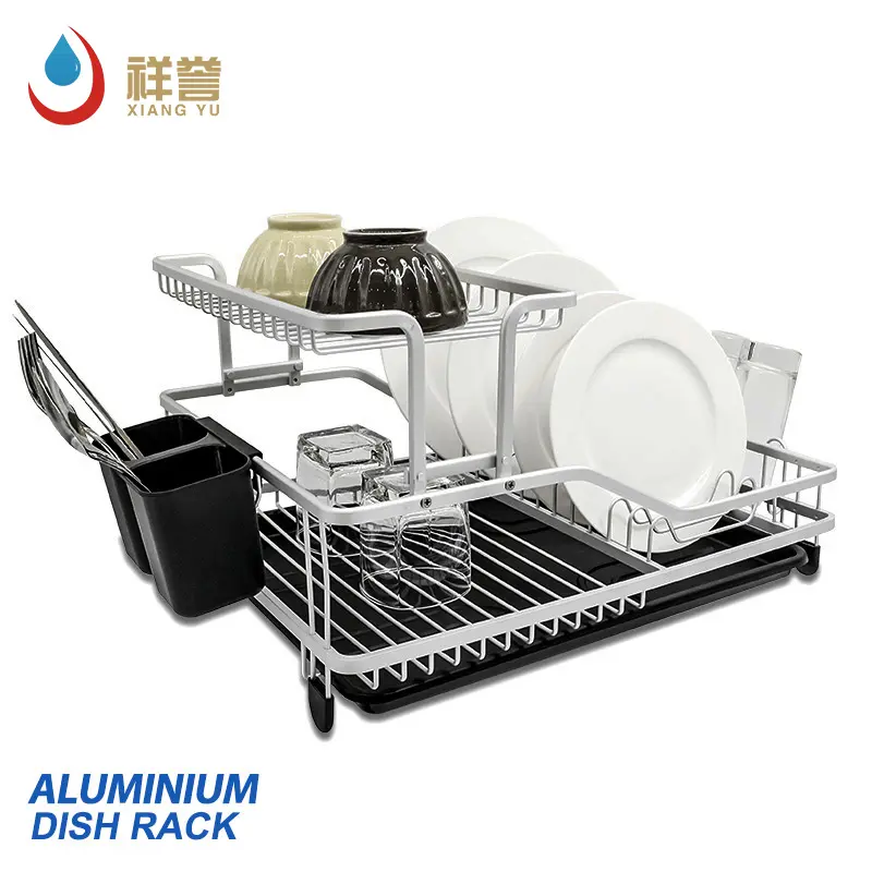 Factory Supply Popular Anticorrosion Mounted Kitchen Sink Dish Rack For Utensils Storage Dish And Drainboard