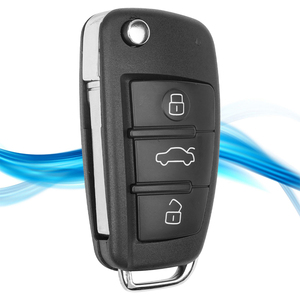 SZMAISHI Clé à télécommande pliable vierge pour Audi 2006-2010, 4 boutons, 315 MHz, puce 48, NBG009272T 8P0837220G/<span class=keywords><strong>E</strong></span> - Product Image 3