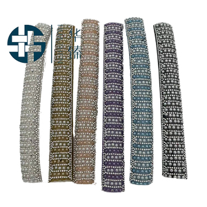 Zapatilla de cuerda de diamantes de imitación personalizada, correa de encaje de diamante para mujer, Correa Sexy con cordones para pies, decoración de zapatos, Serie de diamantes de imitación - Product Image 2