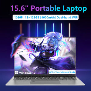 Barato personalizado 15,6 pulgadas Mini portátil 16GB N5095 1TB SSD plata Home Office Gaming Notebook Intel IPS US Plug Win 11 OS inglés - Product Image 2