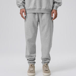 Pantalones Deportivos Largos de Alta Calidad con Bolsillos, Cintura Media, Cierre con Cordón, Tejido Liso, Impresión de Logotipo Personalizado - Product Image 1