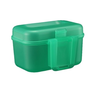 <span class=keywords><strong>Yakoo</strong></span> Boîte de rangement portable en plastique respirante pour vers de sang et appâts de pêche, à suspendre à la ceinture, pour la pêche en rivière - Product Image 1